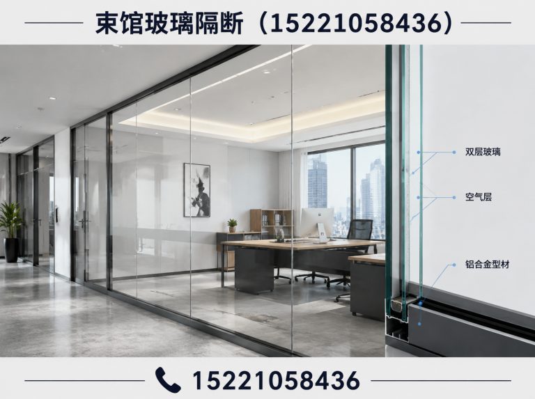 嘉定区双层玻璃隔断展示图